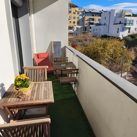 Le Plein Sud - Zen - Centre - Gare - Parking - Wifi Apartamento Annecy